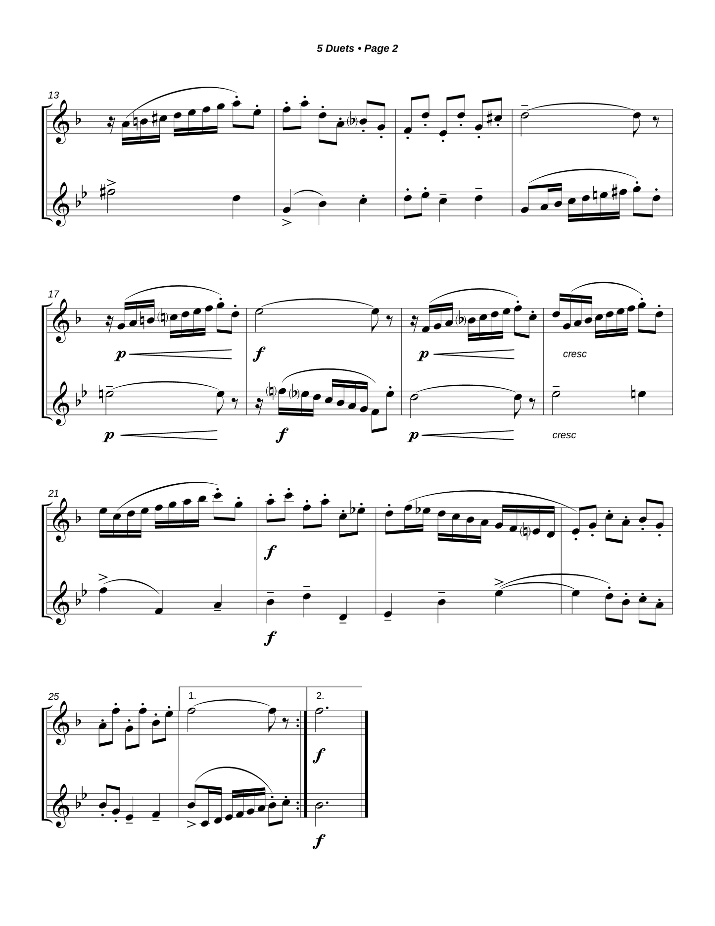 5 Duets