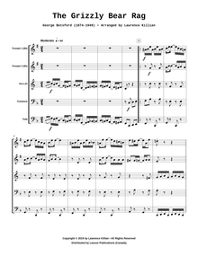 Grizzly Bear Rag