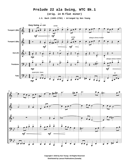 Prelude 22 ala Swing