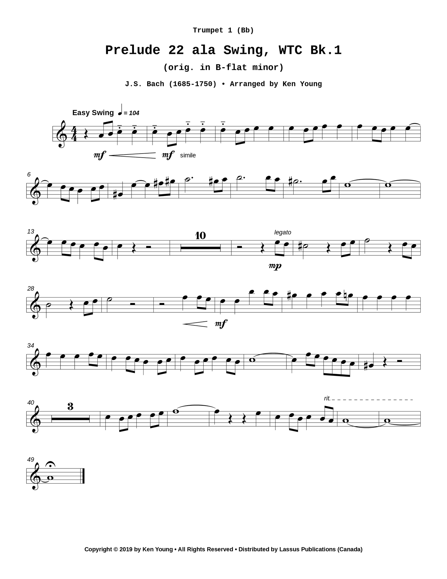 Prelude 22 ala Swing