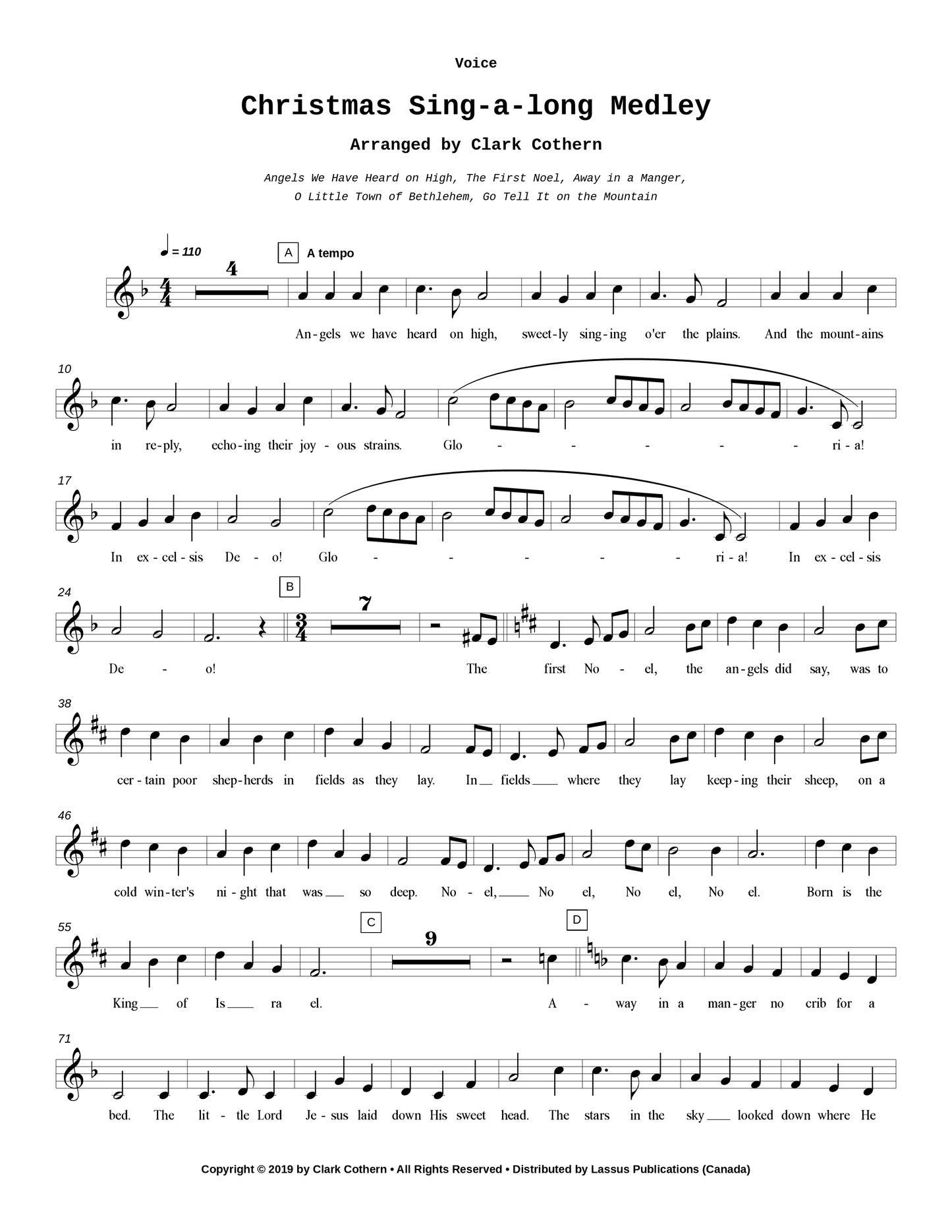 Christmas Sing-a-long Medley