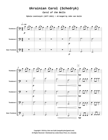 Ukrainian Carol (Schedryk)