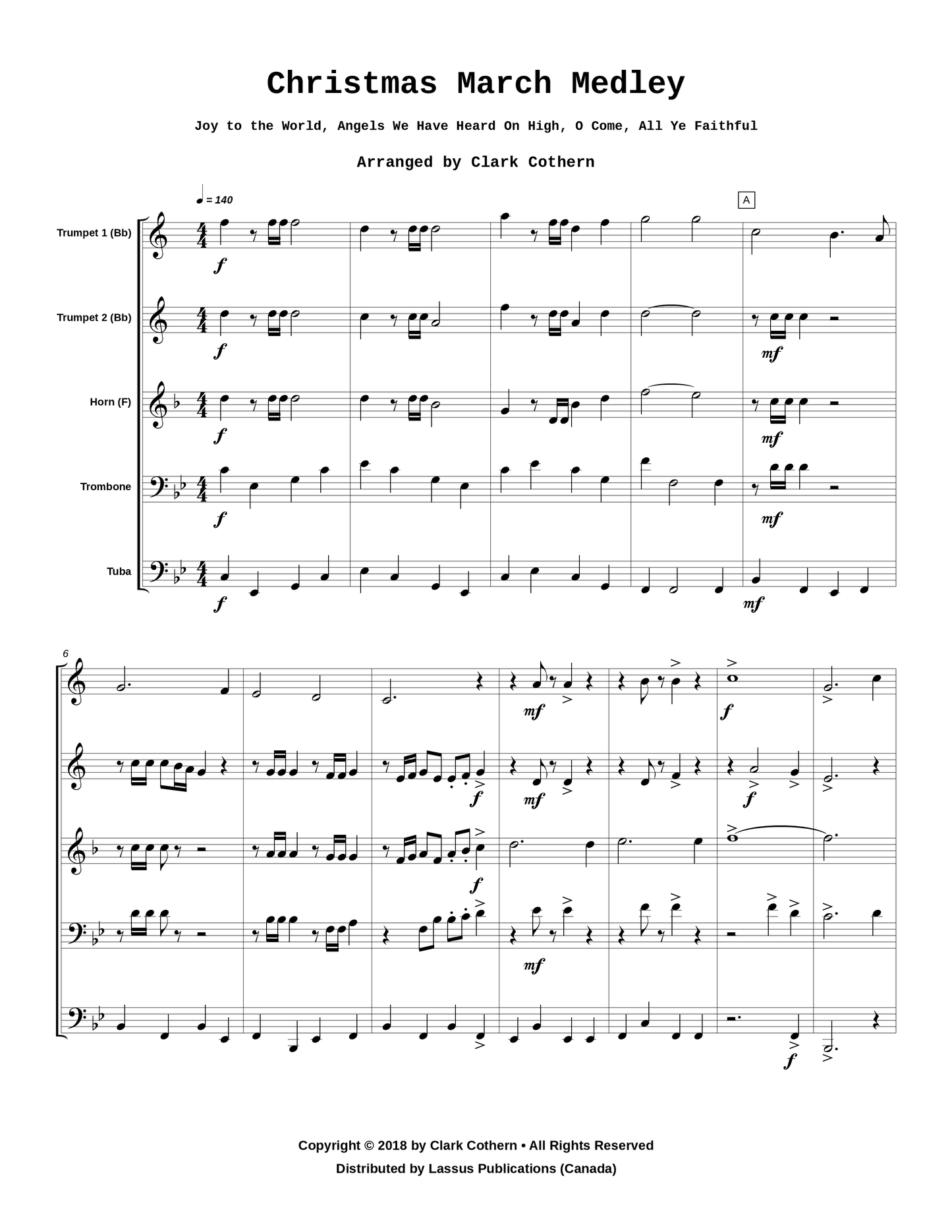 Christmas March Medley