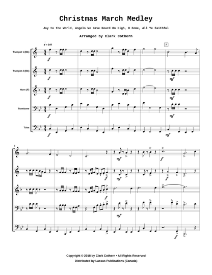 Christmas March Medley
