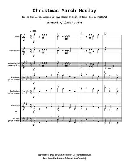 Christmas March Medley