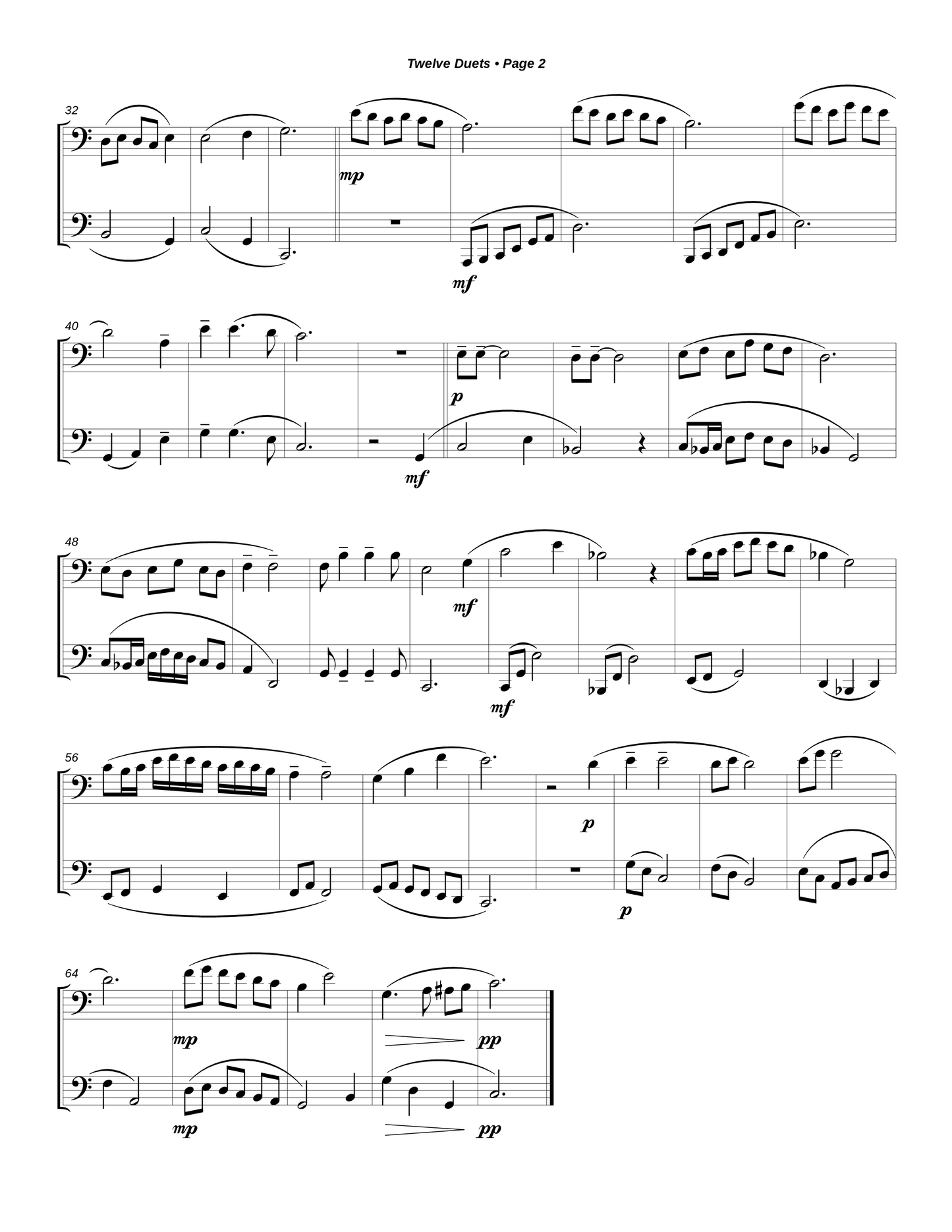 Twelve Duets