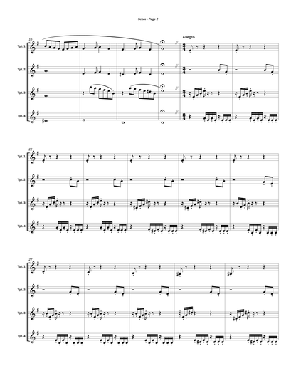 Trumpet Fugue