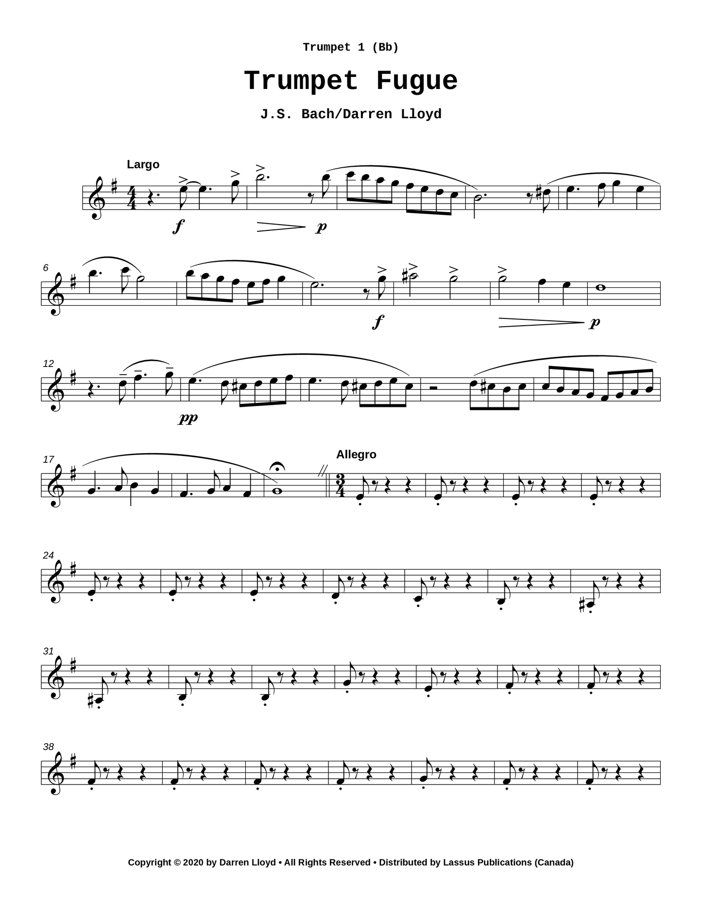 Trumpet Fugue