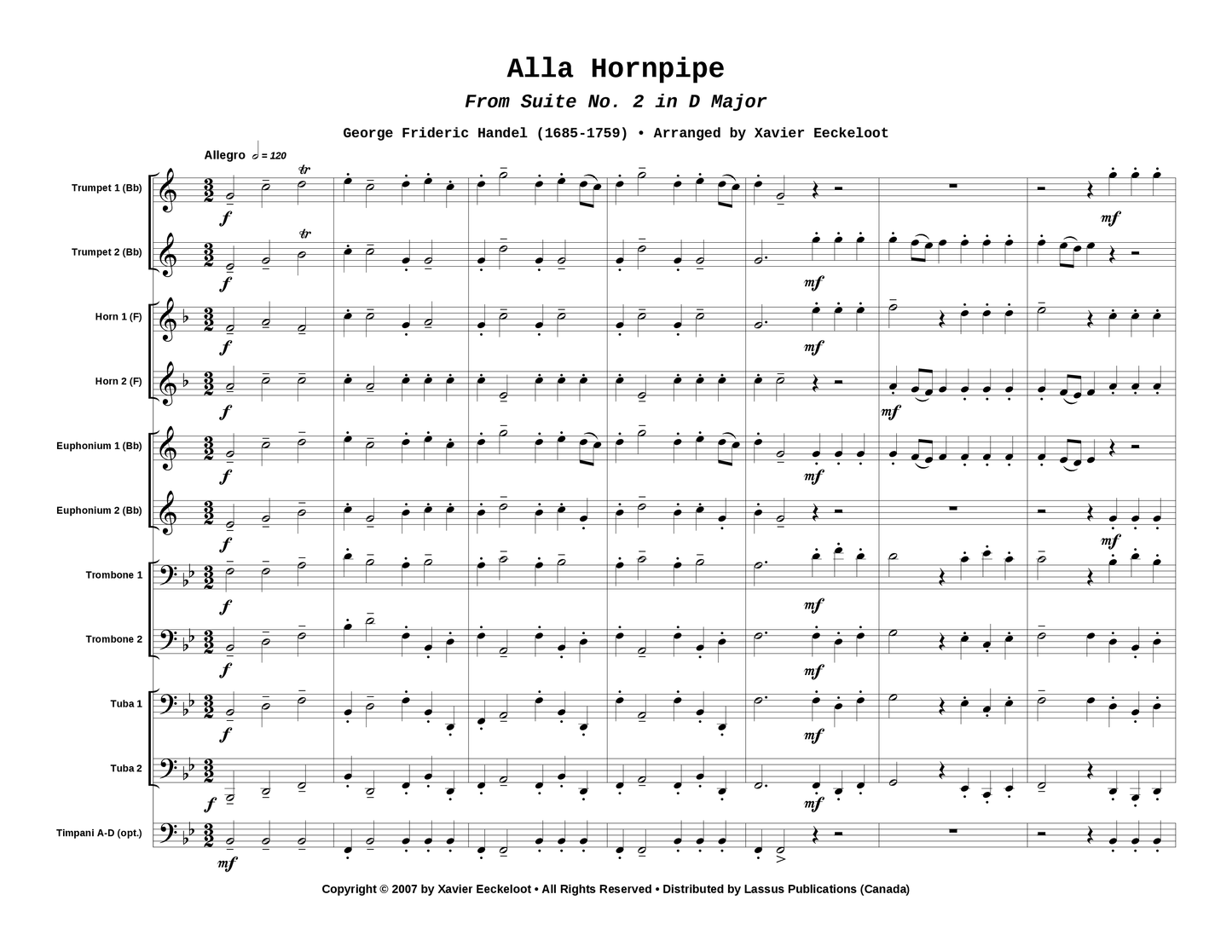 Alla Hornpipe