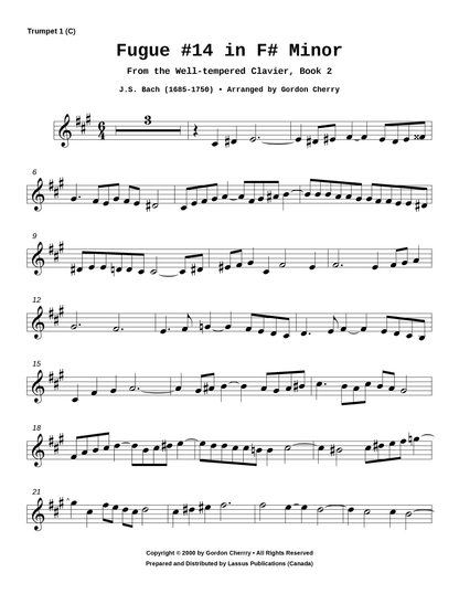 Fugue #14 in F# Minor