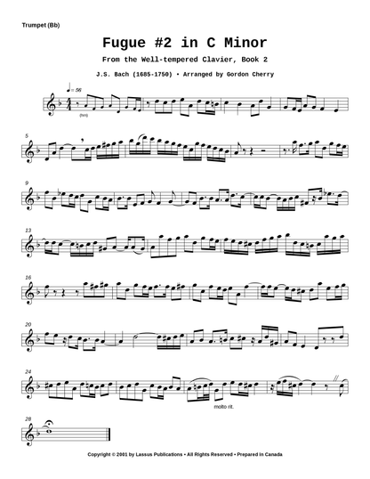 Fugue #2 in C Minor