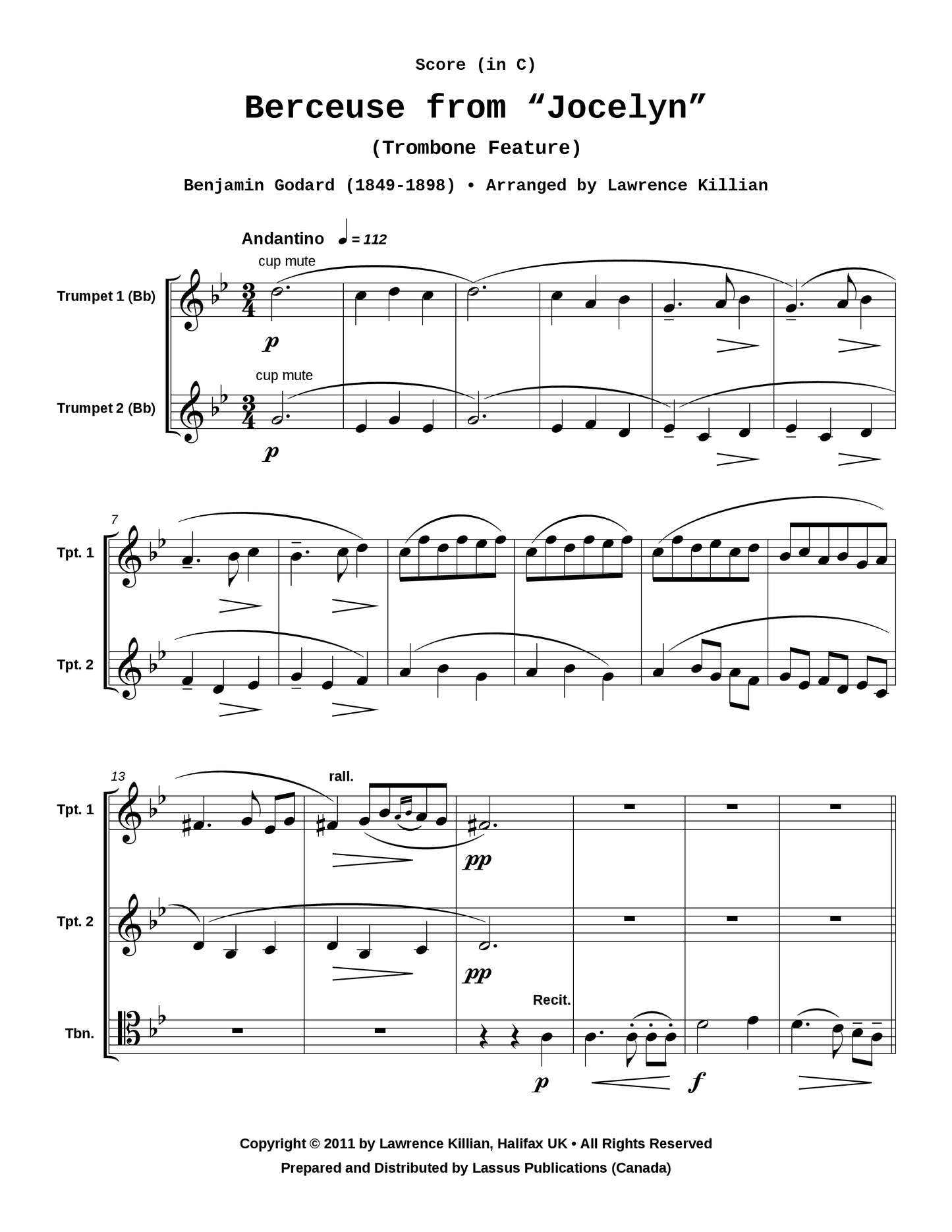 Berceuse from Jocelyn