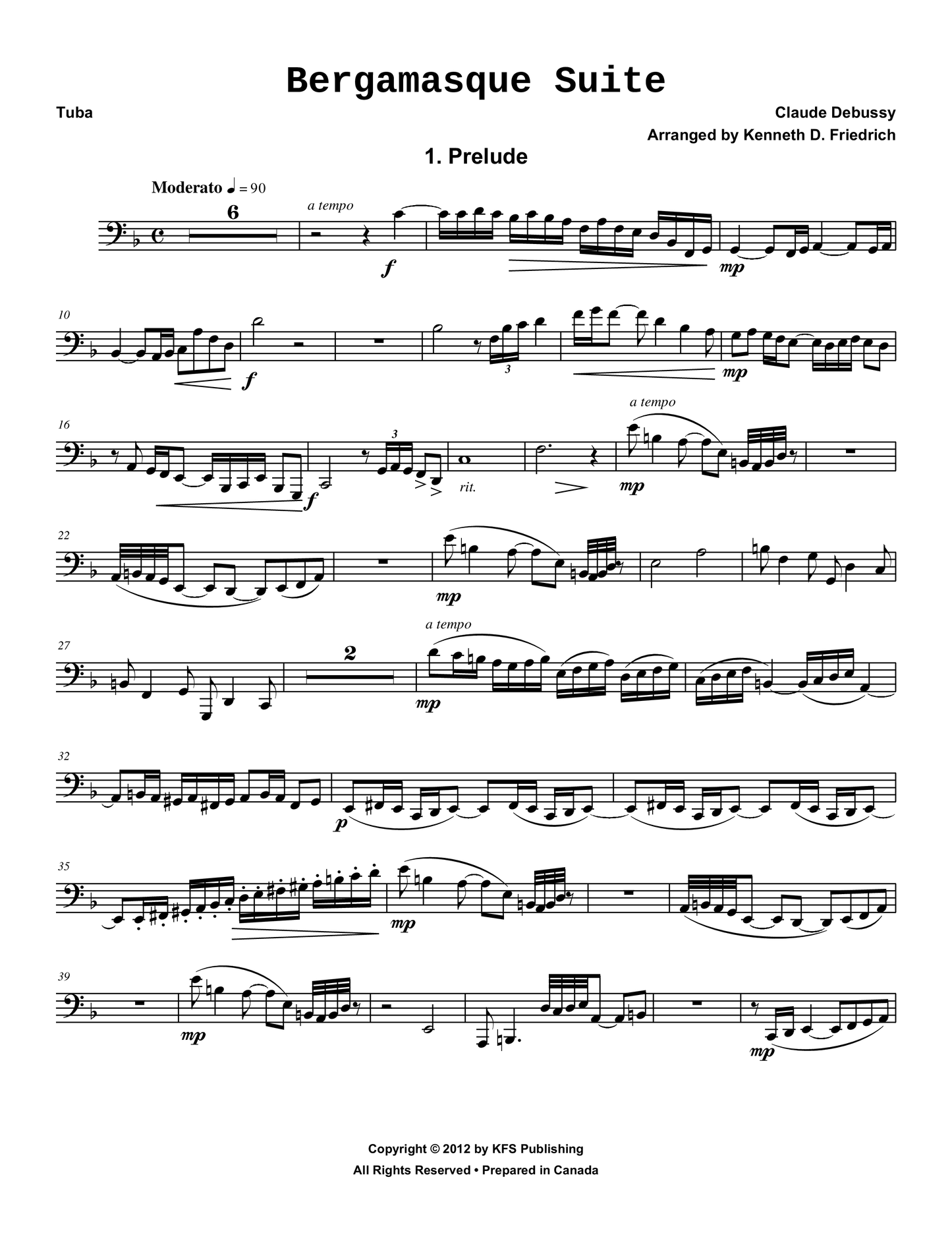 Bergamasque Suite