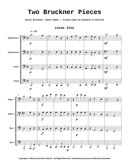 Two Bruckner Pieces