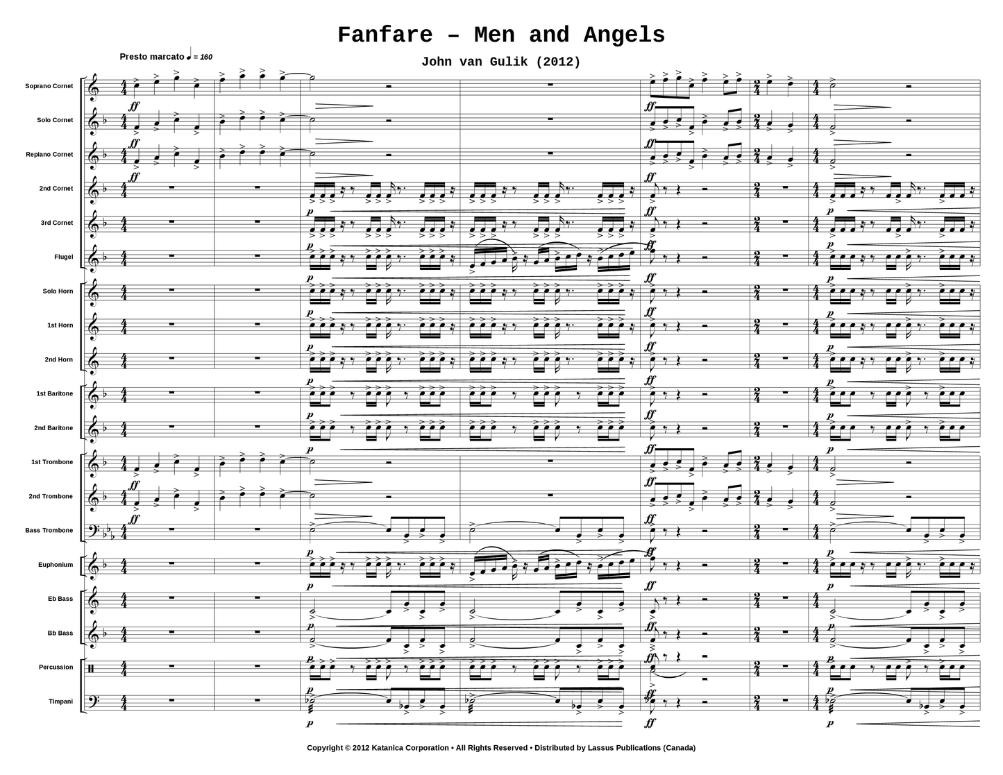 Fanfare – Men and Angels