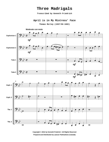 Three Madrigals