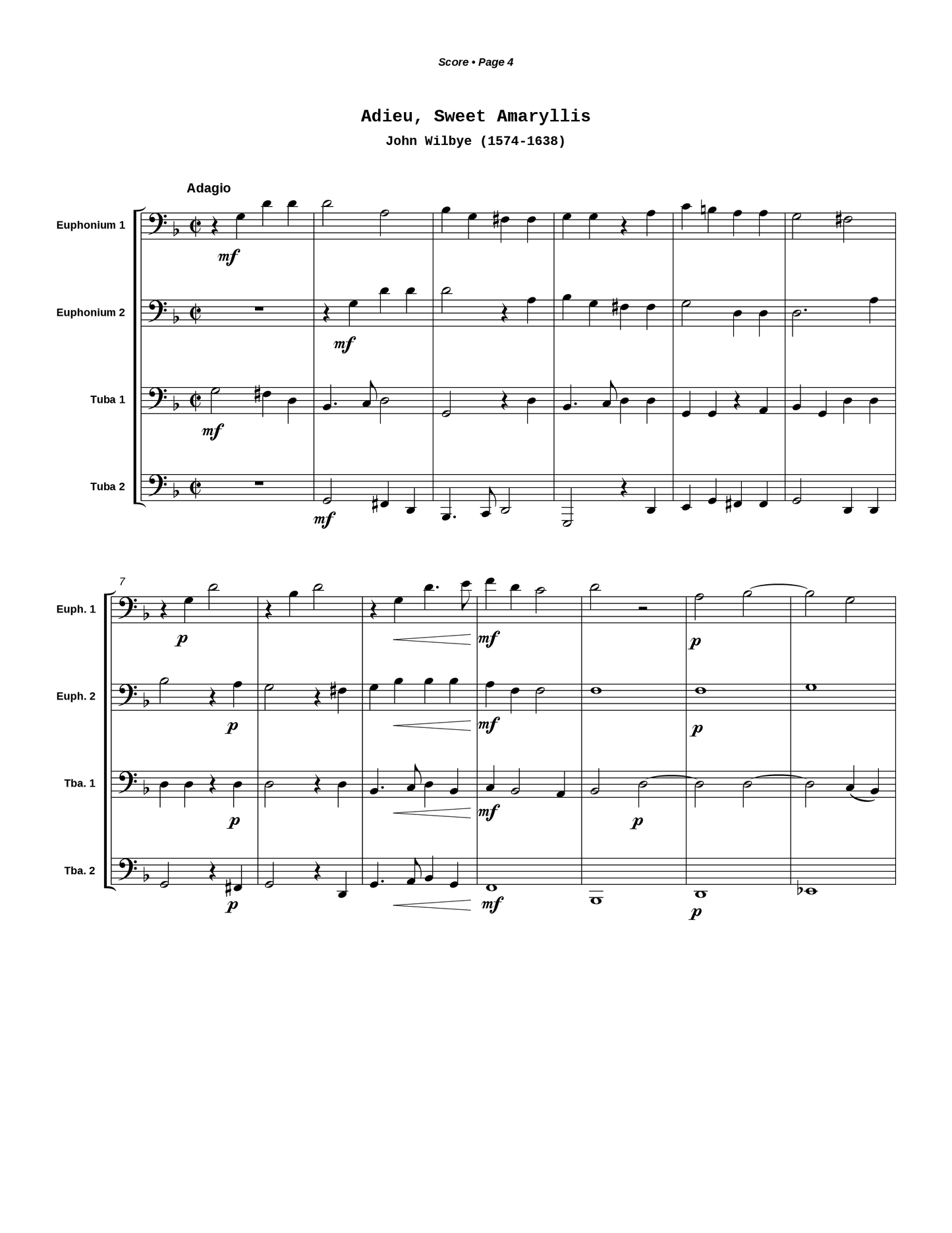 Three Madrigals