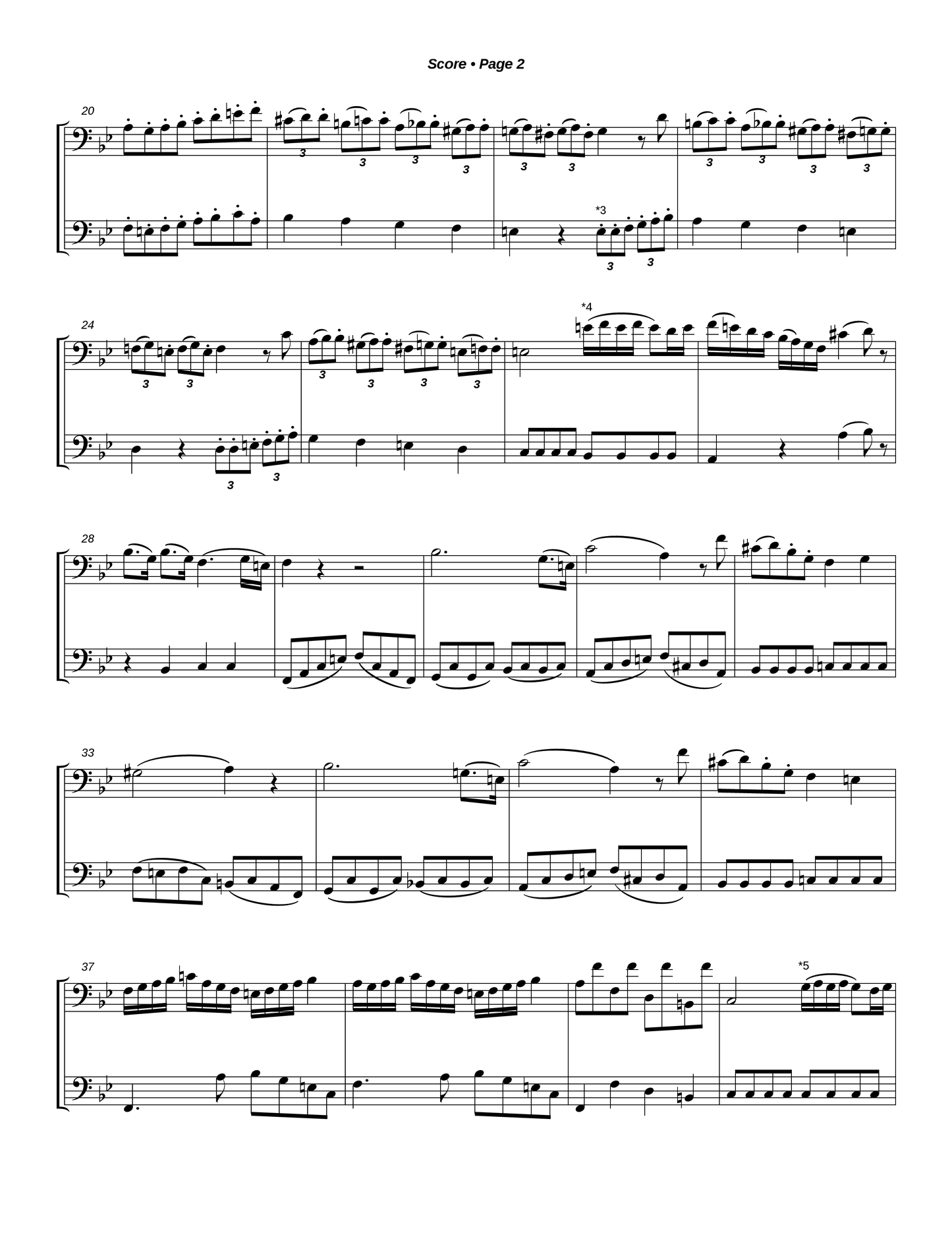 Sonata for Two Trombones