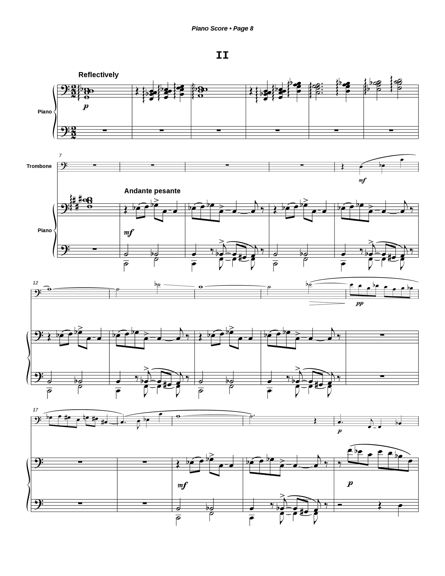 Sonata for Trombone and Piano
