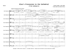 Elsa's Procession To The Cathedral