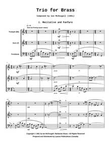 Trio for Brass