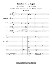 Sarabande & Gigue
