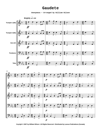 Gaudete (Sacred Christmas Carol)