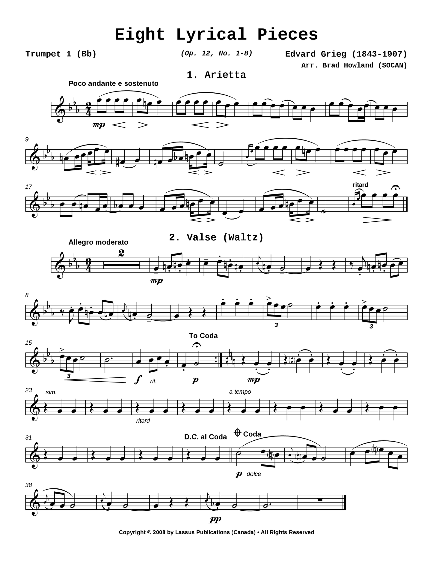 Eight Lyrical Pieces