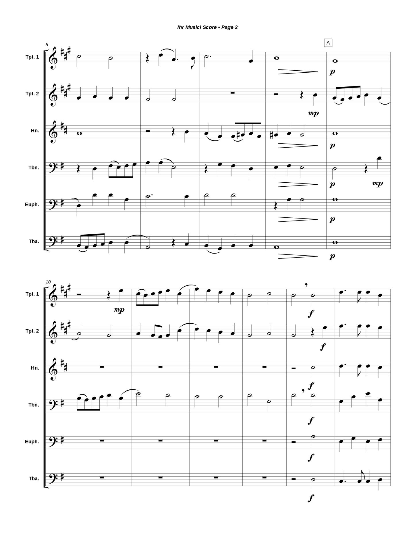 You Musicians, Refresh Yourselves! (Drinking Song)