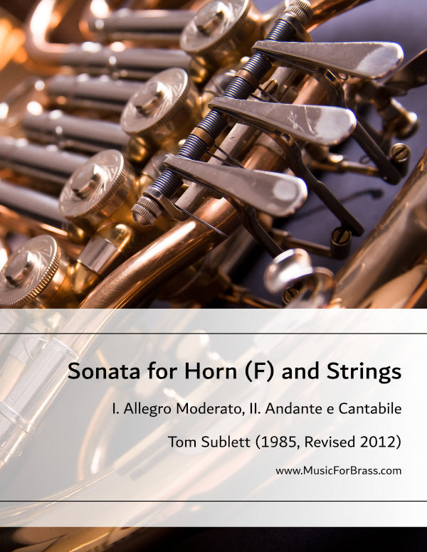 Sonata for Horn and Strings