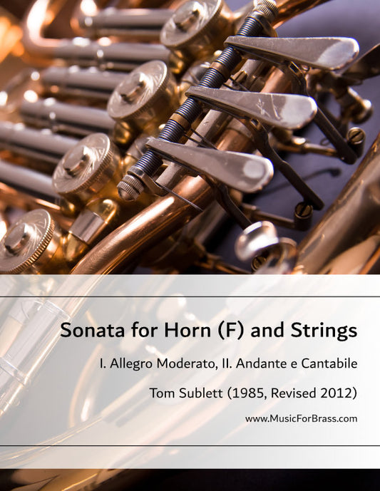 Sonata for Horn and Strings