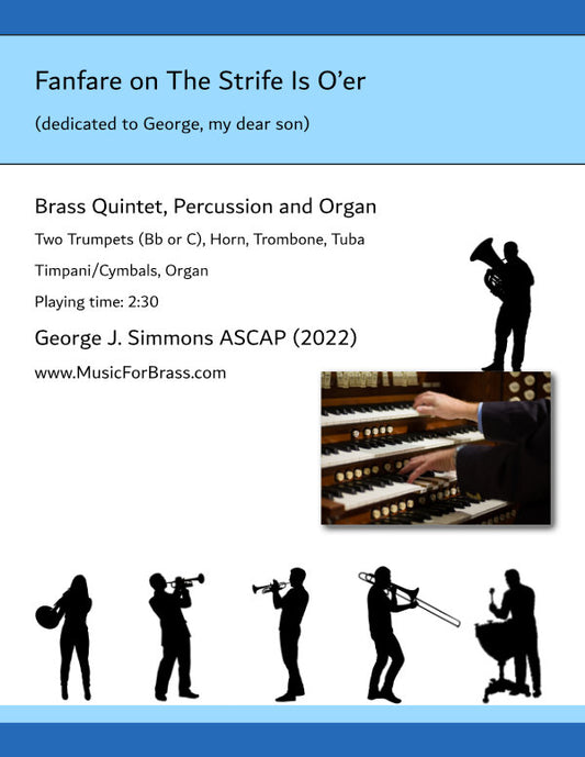 Fanfare on The Strife Is O'er