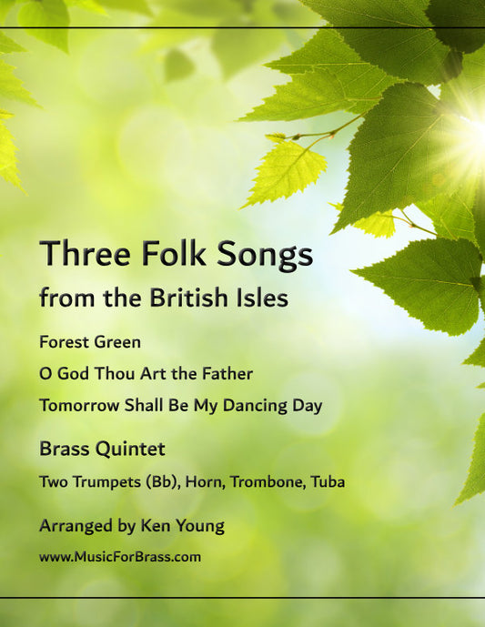 Three Folk Songs from the British Isles