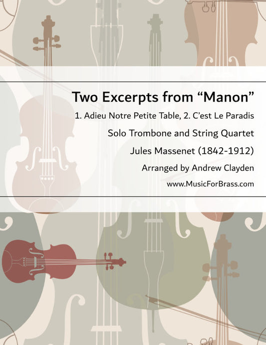 Two Excerpts from Manon